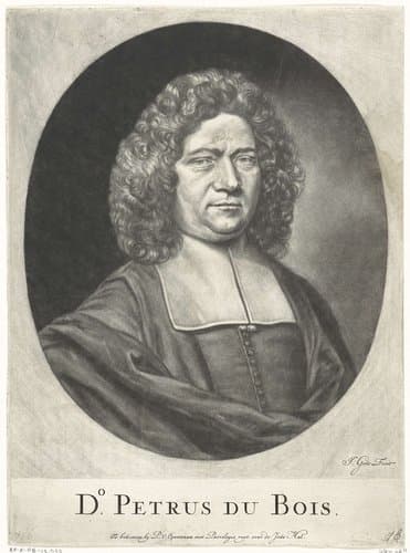 Portret van Petrus Dubois by Jacob Gole