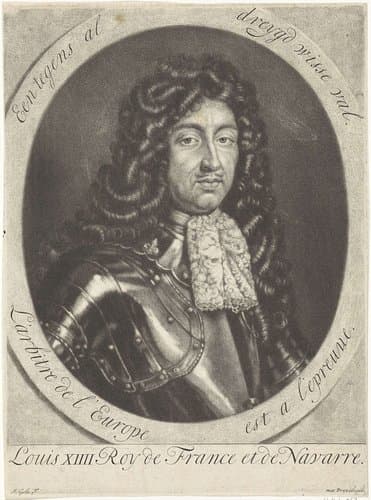 Portret van Lodewijk XIV, koning van Frankrijk by Jacob Gole