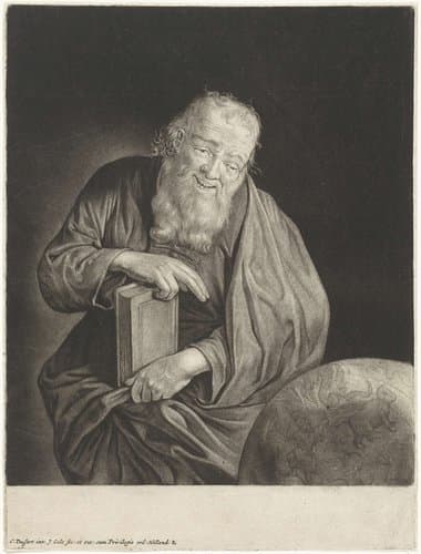 Lachende Democritus by Jacob Gole