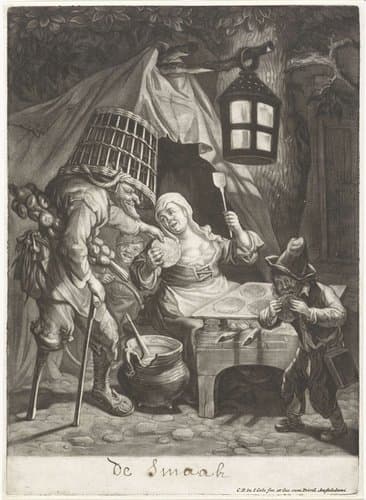 De vijf zintuigen by Jacob Gole