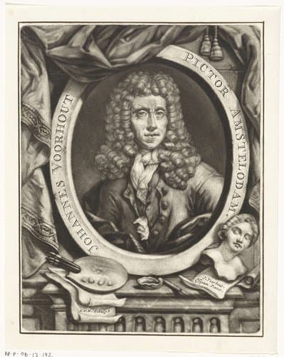 Portret van Johannes Voorhout by Arnoud van Halen