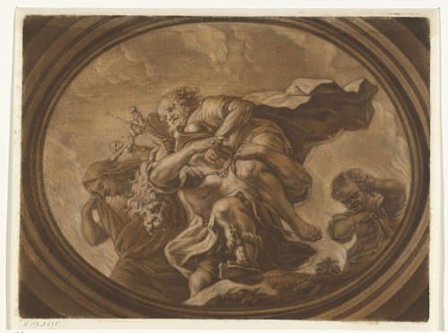 Aeneas vlucht uit Troje by Arnoud van Halen
