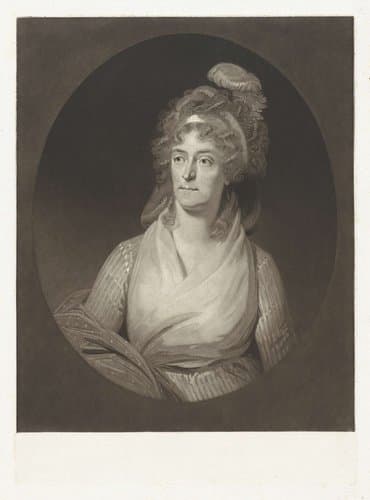 Portret van Wilhelmina van Pruisen by Charles Howard Hodges
