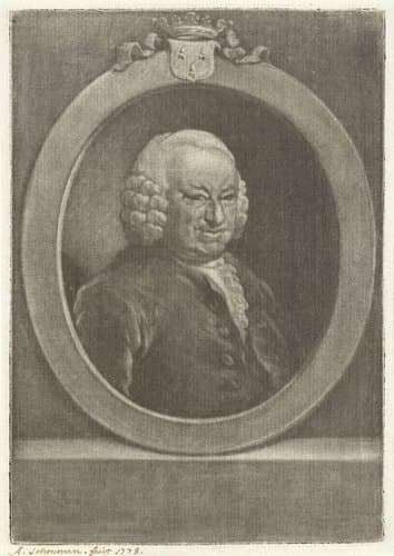 Portret van Johan Hudde Dedel by Aert Schouman
