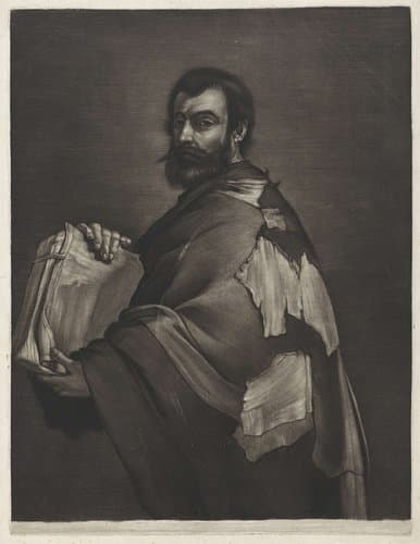 Zeno van Cittium met boek by Bernard Vaillant