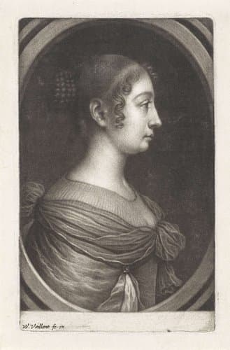 Portret van een jonge vrouw by Wallerant Vaillant