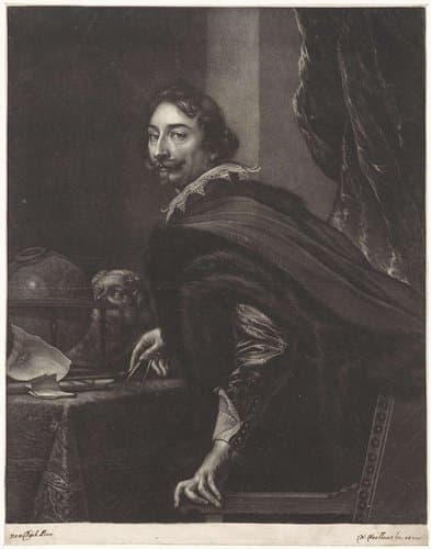 Portret van Lucas van Uffel by Wallerant Vaillant