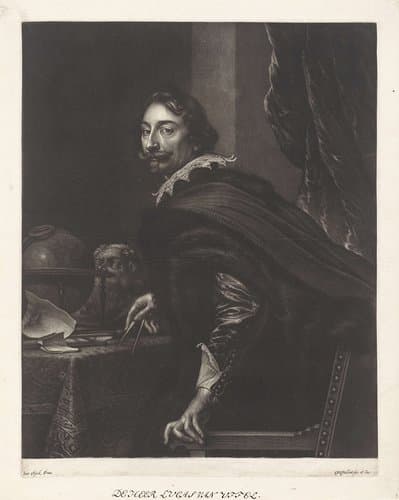 Portret van Lucas van Uffel by Wallerant Vaillant