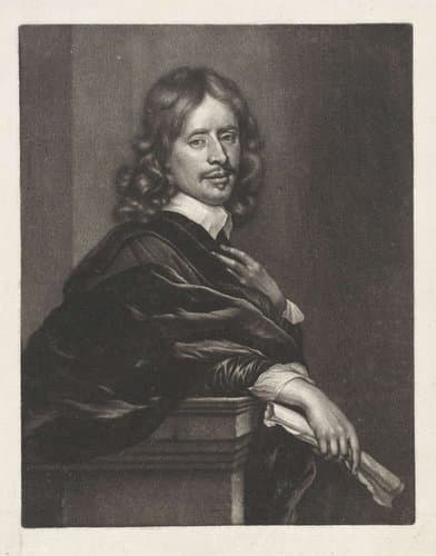 Portret van Govert Flinck by Wallerant Vaillant