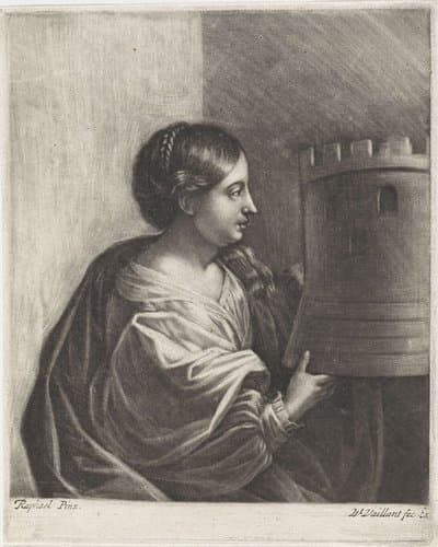 H. Barbara by Wallerant Vaillant