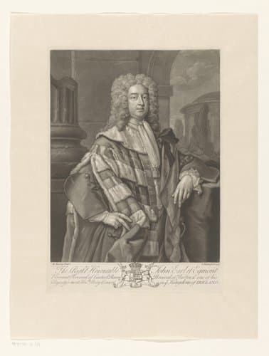 Portret van John Perceval by John Faber (II)