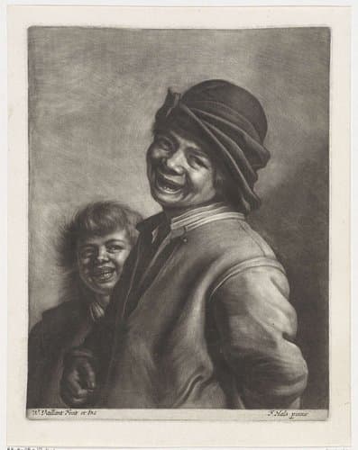 Twee lachende jongens by Wallerant Vaillant