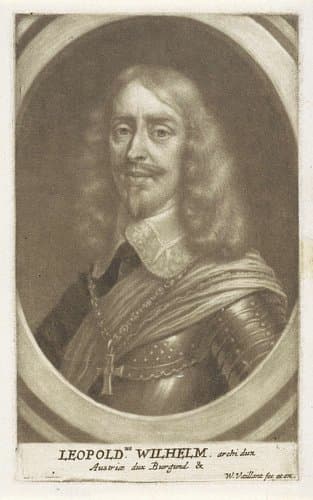 Portret van Leopold Willem van Oostenrijk by Wallerant Vaillant