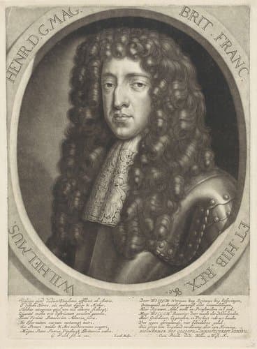 Portret van stadhouder Willem III by Gerard Valck