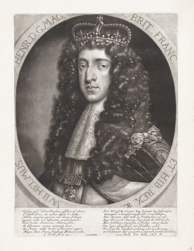 Portret van stadhouder Willem III, koning van Engeland by Gerard Valck