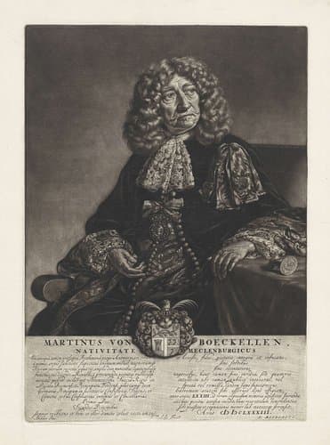 Portret van Martin von Boeckellen