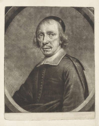 Portret van Johannes Goethals by Jan Verkolje (I)