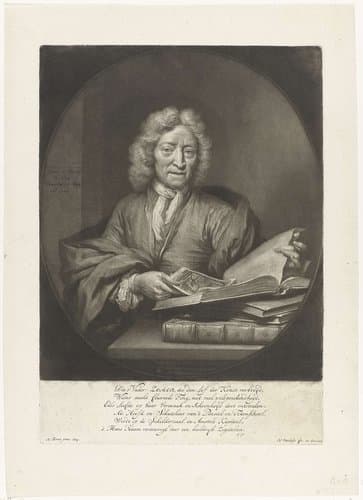 Portret van Jan Pietersz. Zomer by Nicolaas Verkolje