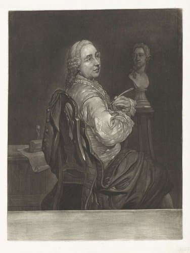 Portret van Willem Dubbelens by Pieter Anthony Wakkerdak