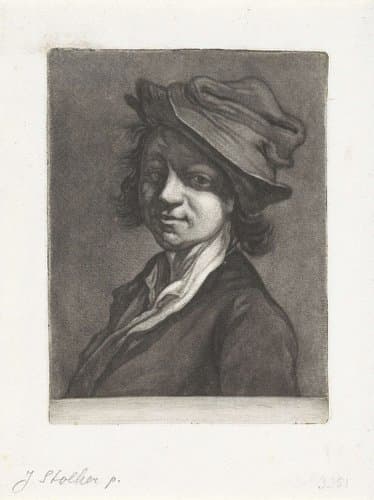 Jongen met een hoed by Pieter Anthony Wakkerdak