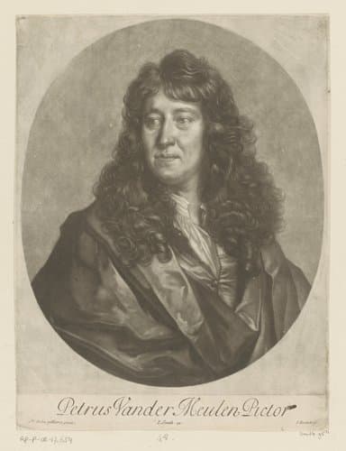 Portret van Pieter van der Meulen by Isaac Beckett