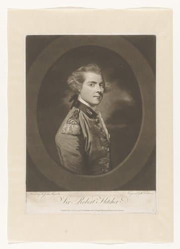 Portret van Robert Fletcher by William Dickinson