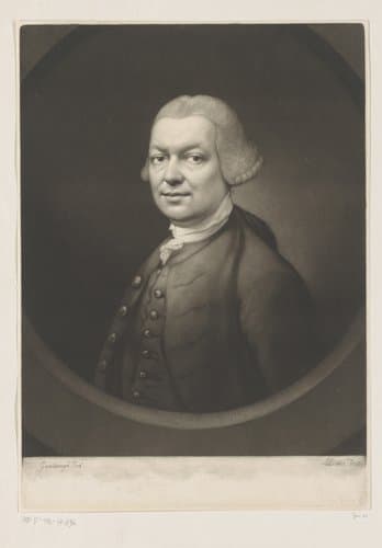 Portret van Joshua Kirby by John Dixon