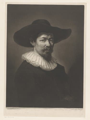 Portret van een onbekende man by John Dixon
