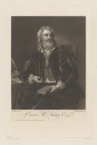 Portret van Owen MacSwiney Esqr.