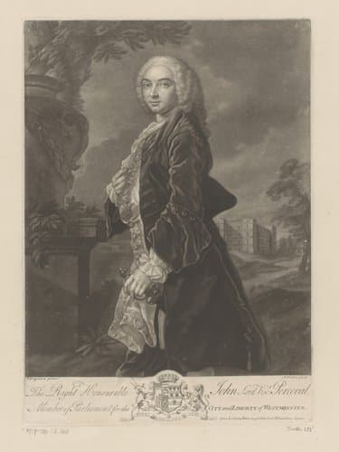 Portret van John Perceval by John Faber (II)