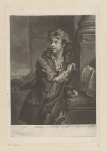 Portret van Enoch Seeman by John Faber (II)