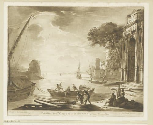 Prenten naar tekeningen van Claude Lorrain by Richard Earlom