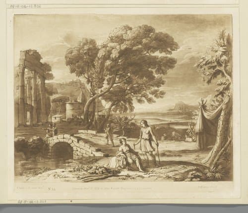 Kustlandschap met herder by Richard Earlom