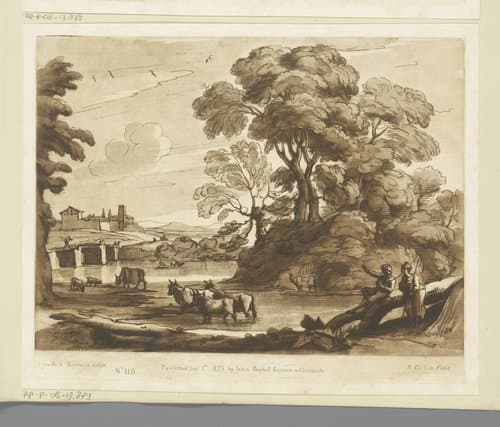 Landschap met vee by Richard Earlom