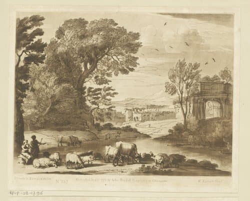 Liber Veritatis. Or a Collection of Two Hundred Prints, after the original designs of Claude le Lorrain (...) by Richard Earlom
