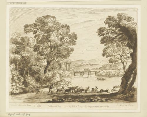 Liber Veritatis. Or a Collection of Two Hundred Prints, after the original designs of Claude le Lorrain (...) by Richard Earlom