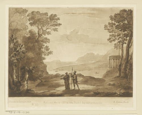 Prenten naar tekeningen van Claude Lorrain by Richard Earlom