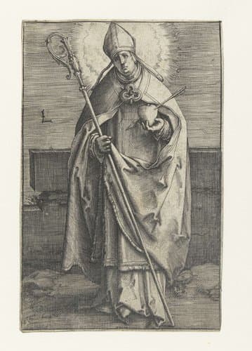 De heilige Gerardus by Lucas van Leyden