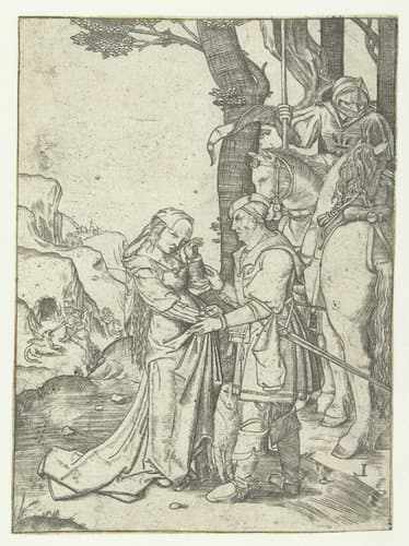 De heilige Joris en de prinses by anonymous