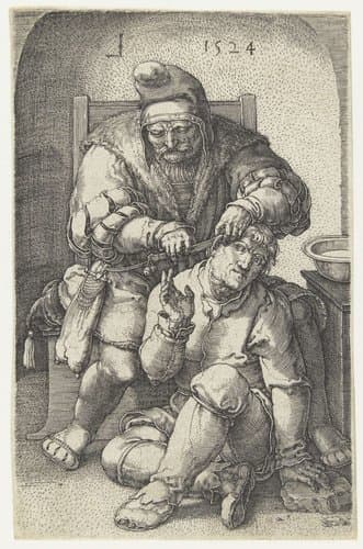 De chirurgijn by Lucas van Leyden