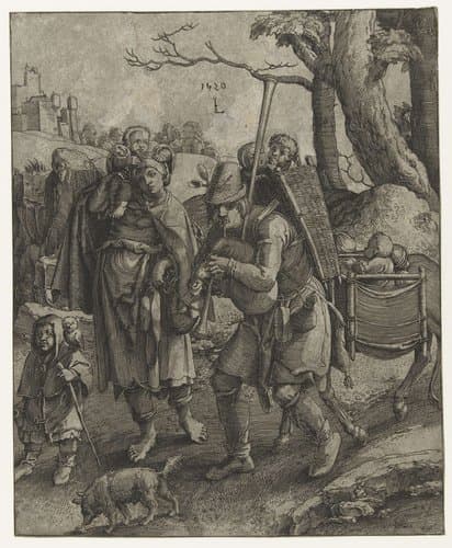Uilenspiegel: de bedelaarsfamilie by anonymous