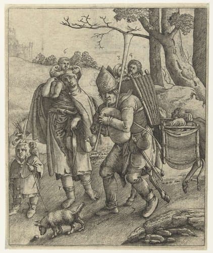 Uilenspiegel: de bedelaarsfamilie by anonymous