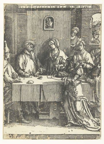 Salomé met het hoofd van Johannes de Doper by Lucas van Leyden