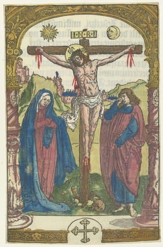 Christus aan het kruis by Lucas van Leyden