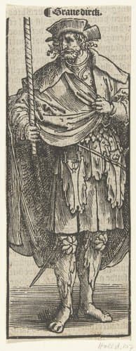 Grave dirck by Lucas van Leyden
