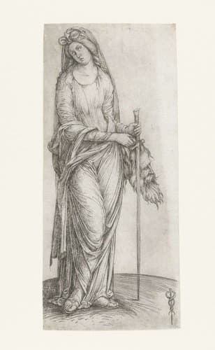 Judith met hoofd van Holofernes en zwaard by Jacopo de'Barbari