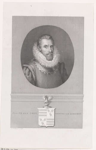 Portret van Filips van Croÿ, hertog van Aarschot by Edouard Taurel