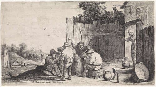 Genretaferelen in de open lucht by anonymous