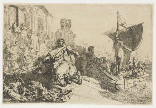 The Ship of Fortune by Rembrandt van Rijn