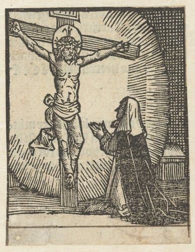 Verschijning van Christus voor non by anonymous